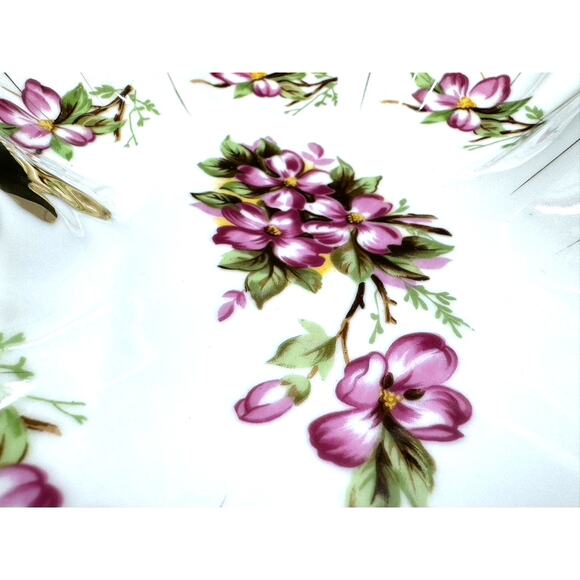 Antique Gold & White Hand Painted, Japan, One Handled, Decor Dish, Candy, 8 x 7 - Picture 7 of 7